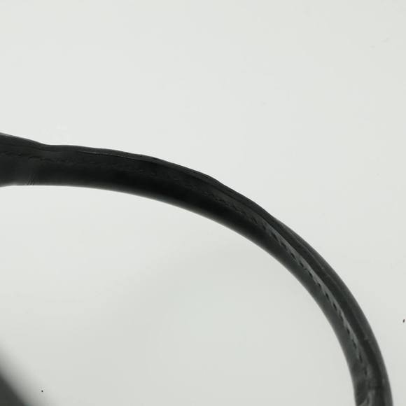 GUCCI Boston Bag Nylon Enamel 2way Gray Auth ti2188 - Picture 12 of 16